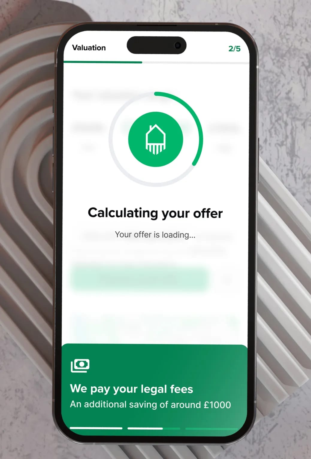 Custom mobile UX/Ui designs for real estate company, Upstix