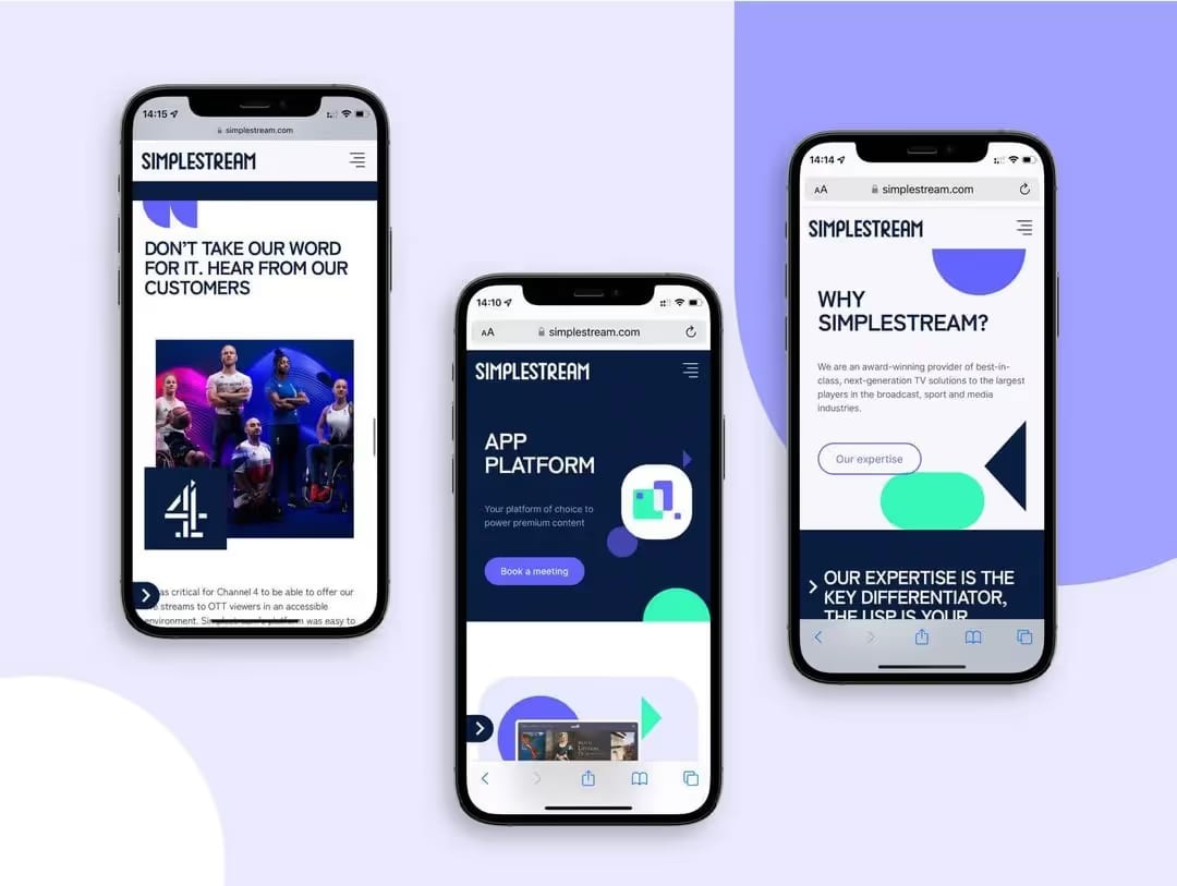 Simplestream - a mobile friendly product