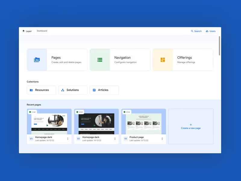 Bespoke code development for tech client Google Cloud