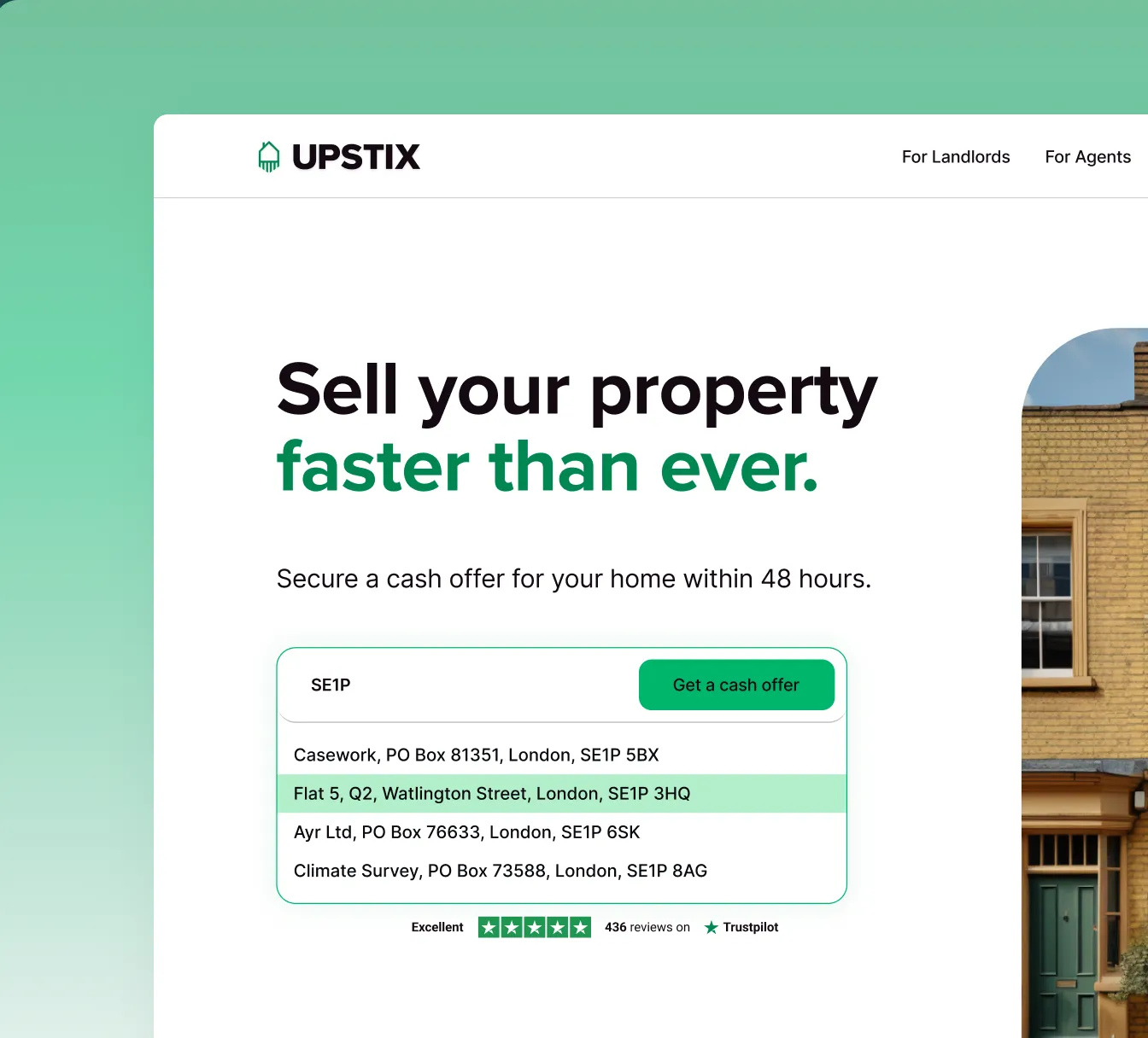 Upstix instant property valuation