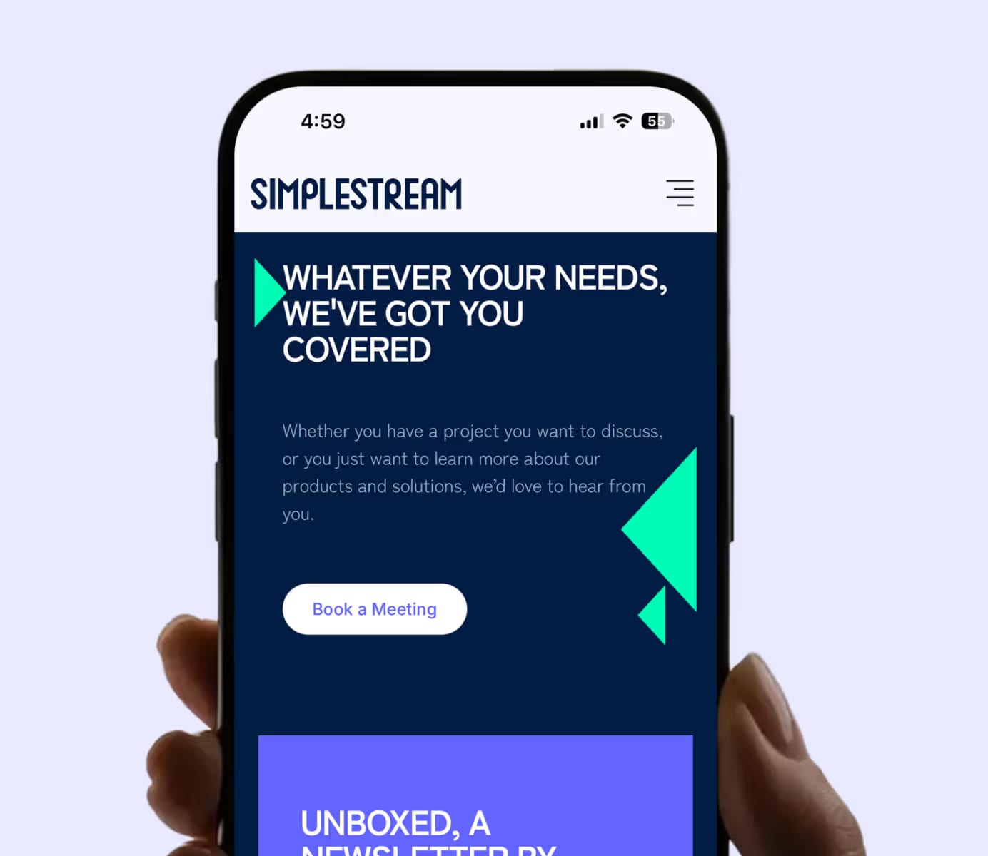 SimpleStream brand applications